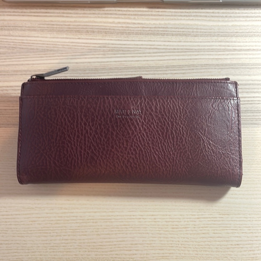 Matt & Nat Burgundy wallet